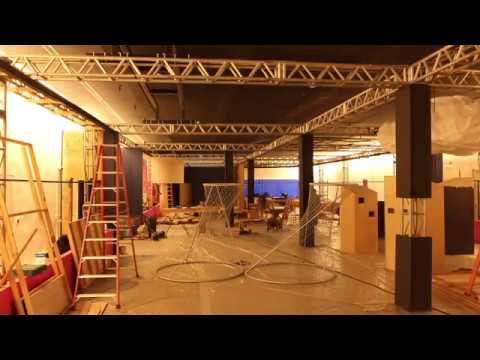 Time lapse | Montagem | Inovanças - Criações à Brasileira | Museu do Amanhã