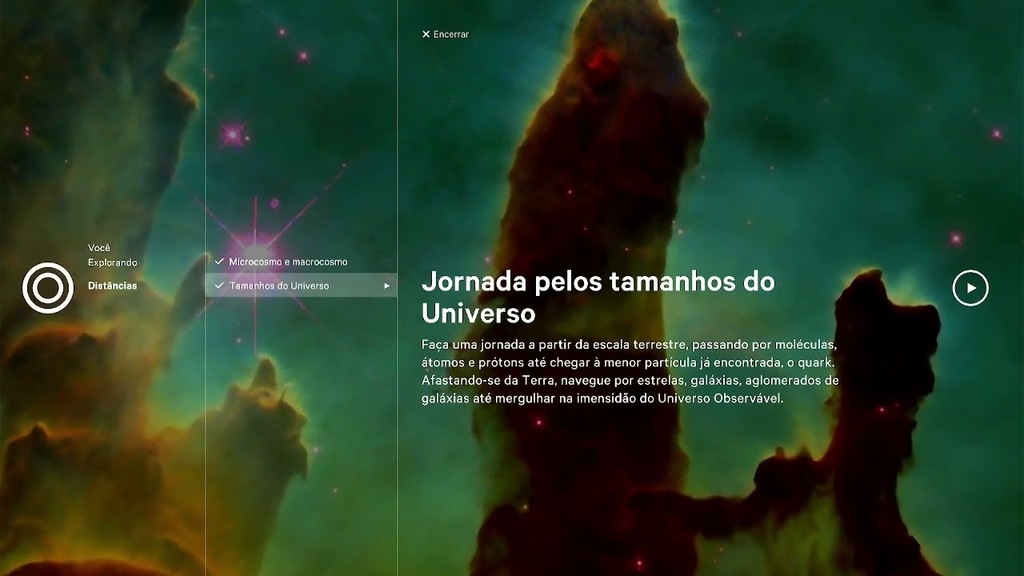 Exposição Principal - Horizontes Cósmicos: Distâncias