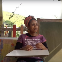 Urban farmer and founder of the Integration Center in Serra da Misericórdia, in the Penha Complex, Rio de Janeiro.