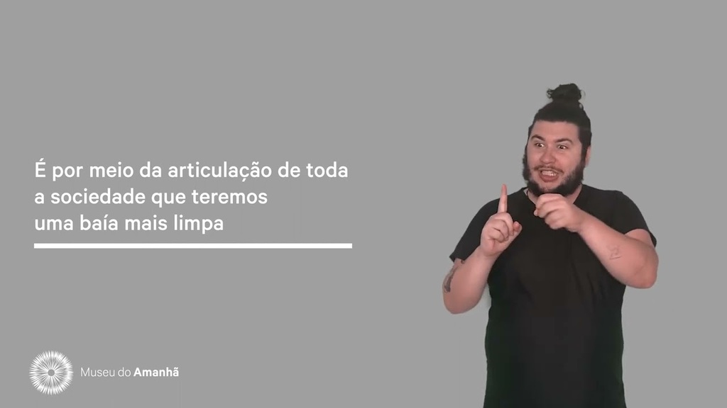 Baía em Movimento: videowall (acessibilidade)