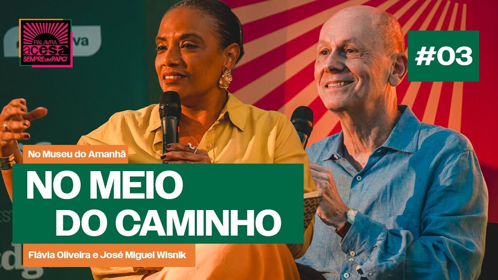 #SempreumPapo Palavra Acesa com Flávia Oliveira e José Miguel Wisnik