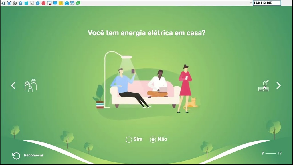 Amanhãs: Interativo - Jogo Pegada Ecológica