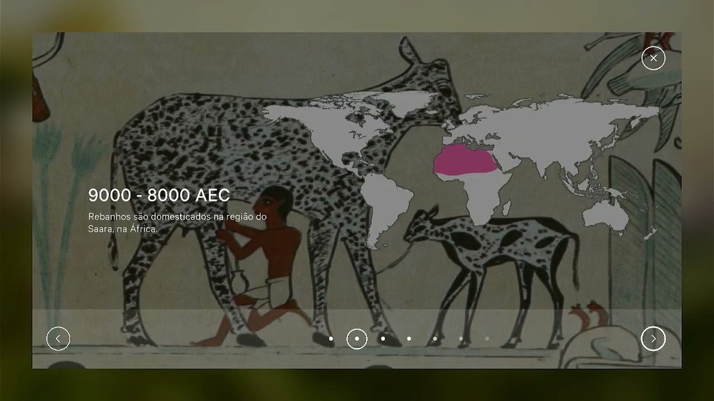 Antropoceno - Expansão Humana (interativo)