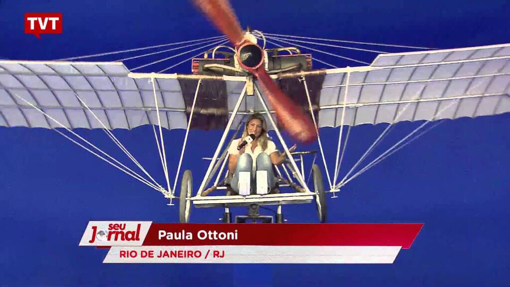 Mostra sobre Santos Dumont está em cartaz no Museu do Amanhã, no RJ