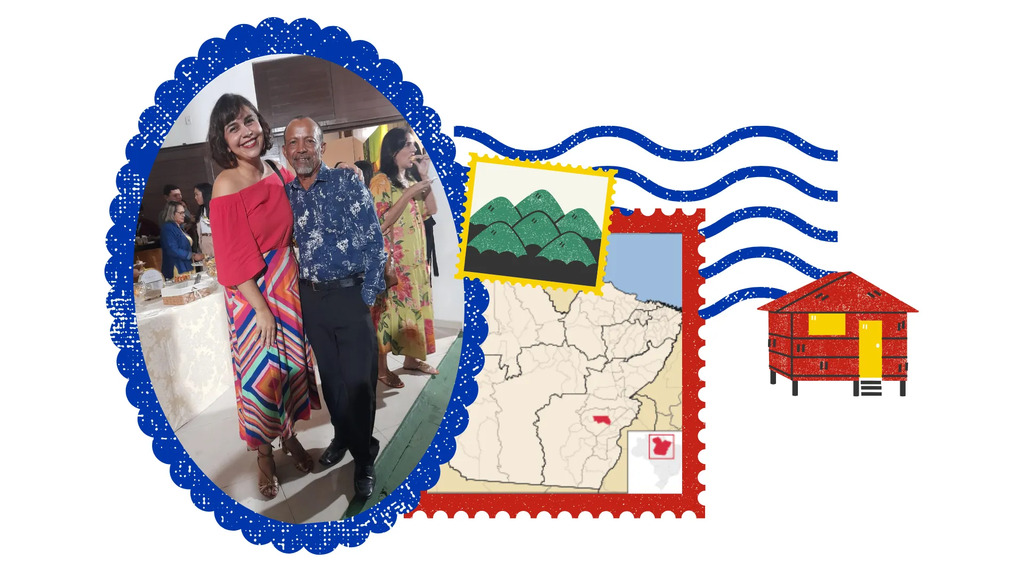 Um pouso na região Amazônica